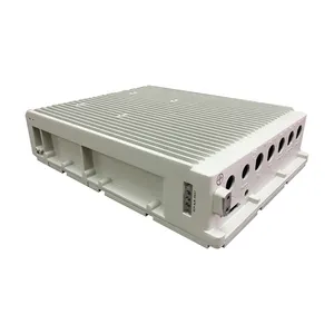Carcasa de alimentación de aluminio personalizada, equipo de red de Cable de comunicación, caja de Metal, cubierta de potencia de disipación de calor de aluminio, 5G