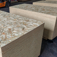 Panneau OSB d'usine 4x8 9mm, panneau de bois à fibres orientées pour la construction, le mobilier et les matériaux de construction