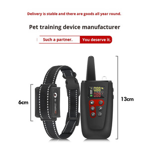 आउटडोर वाटरप्रूफ इलेक्ट्रिक डॉग प्रशिक्षण कॉलर एंटी-बार्किंग रिमोट कंट्रोल और रंग स्क्रीन के साथ - Product Image 6