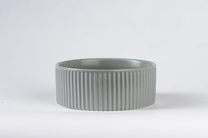 Nova chegada porcelana <span class=keywords><strong>pet</strong></span> tigelas multi-coloridas redondas tigelas de alimentação para cães com nervuras cerâmica <span class=keywords><strong>pet</strong></span> <span class=keywords><strong>dog</strong></span> <span class=keywords><strong>bowl</strong></span> - Product Image 3