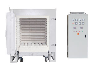 Промышленная печь на тележках с ручным управлением, 1200°C, для отжига, с индивидуальными параметрами - Product Image 4