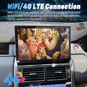 วิทยุติดรถยนต์หน้าจอ2K แอนดรอยด์13นิ้วสำหรับ Land Rover Discovery Sport L550 2015-2019เครื่องเล่นมัลติมีเดียระบบนำทาง GPS - Product Image 2