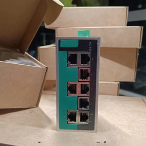 Conmutador Ethernet Industrial EDS-208A de 5 Puertos con Fuente de Alimentación de CC 24V - Product Image 1