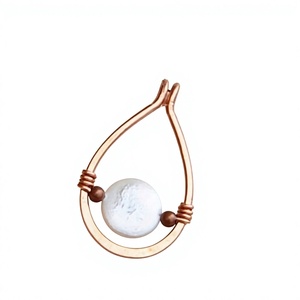Copper Necklace with Modern Design and Traditional Handmade Quality for Elegant Fashion Use - Product Image 1