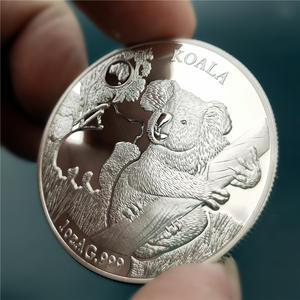 Koala australiano Barra de plata Regalo promocional Monedas de plata de Australia Regalo de negocios conmemorativo La mejor moneda - Product Image 1