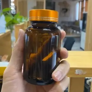 Pharmazeut ische 60ml Weithals-Braun glas pillen flaschen