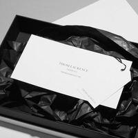Boîte Cadeau de Luxe Personnalisée pour Écharpe en Soie, en Carton Blanc Haut de Gamme avec Couvercle et Base, pour Vêtements et T-shirts
