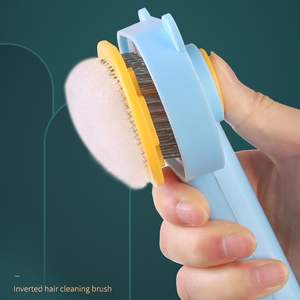 Peigne de toilettage universel transfrontalier pour animaux de compagnie avec <span class=keywords><strong>bouton</strong></span> pression - Product Image 4