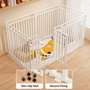 Kandang anjing dalam ruangan pena anjing kandang anjing kandang anjing kecil pena anak anjing aula Para Perros kandang untuk kucing luar ruangan rumah pagar untuk anjing - Product Image 5