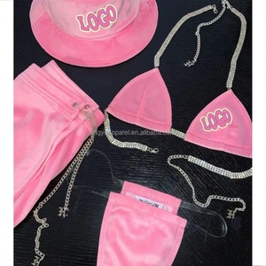 Fabricante de Trajes de Baño Personalizados al por Mayor, Trajes de Baño Personalizados OEM/ODM, Bikini 2024, Bikinis, Traje de Baño de Dos Piezas - Product Image 1