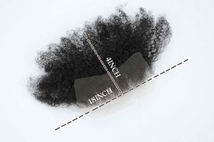 Natural Kinky Curly 2MM Indian Front Hairline System Remy Human <b>Hair</b> with Lace Closure Black Men's Real Toupee - Product Image 5