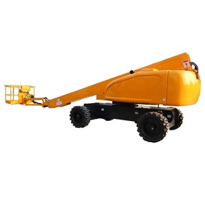 Plataforma Elevadora Telescópica Diésel Todoterreno de Alta Holgura de 21m, 24m, 28m, 30m, Capacidad de 230KG, Altura Máxima de Plataforma de <span class=keywords><strong>42m</strong></span>, Giro de 360° - Product Image 4