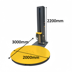 Wj2000 Cổ Điển Chất Lượng Cao Pre-Căng Tự Động Pallet Máy Bao Bì Với Giấy Chứng Nhận CE Máy Bao Bì Máy - Product Image 1