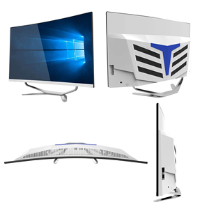 27 pulgadas Venta caliente de alta calidad Core I3 I5 I7 MITX 170*170mm pantalla curva Gaming ordenador usado ordenador de escritorio de segunda mano - Product Image 6