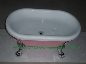 Baignoire économique en acrylique pour bébé, petite taille de 910mm, salle de bain intérieure, pieds <span class=keywords><strong>nus</strong></span>, pour pieds - Product Image 5