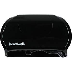 Distributeur de papier toilette double standard Boardwalk R3670BKBW 13 pouces X 6,75 pouces X 8,75 pouces Noir-13 In. X 6,75 pouces X 8,75 pouces - Product Image 6