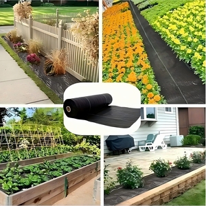 Toile de paillage anti-mauvaises herbes pour le jardin, contrôle des adventices et suppression de la poussière - Product Image 5