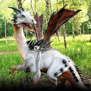 Figurine de <span class=keywords><strong>Dragon</strong></span> de paysage en fibre de verre My Dino Park, décoration Life Sioze - Product Image 3