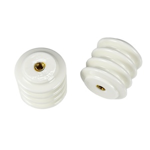 HV-aislador de casquillo de porcelana, transformador de potencia esmaltado blanco - Product Image 1