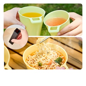 Elegant Household Travel <b>Wine</b> Goblets and Lunch Box Durable Easy Clean PP Tableware for <b>Wine</b> & Food <b>Containers</b> - Product Image 4
