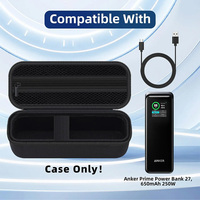 Boîtier de banque d'alimentation Anker Prime portable personnalisé avec adaptateur de sac de rangement à coque dure en EVA à chargement rapide