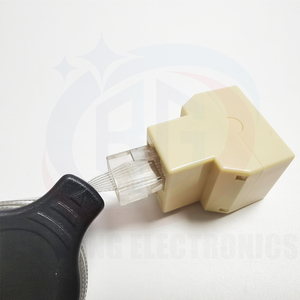 RG RJ9 4p4c Cáp <span class=keywords><strong>Adapter</strong></span> rj10 1to 3 nữ Splitter RJ12 6P6C <span class=keywords><strong>Adapter</strong></span> nữ để Nữ Điện thoại thẳng Inline Coupler - Product Image 5