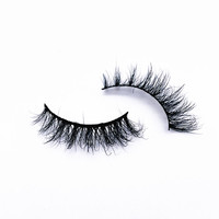 Amazon'S सबसे अच्छा बेच उत्पादों बरौनी बॉक्स मिंक 8mm 15mm पूर्ण Eyelashes Wispy Eyelashes 3D बहुपरत