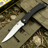 Couteau pliant OEM personnalisé avec manche en fibre de verre, lame à pointe clip, pour camping, survie, chasse, EDC, couteaux utilitaires