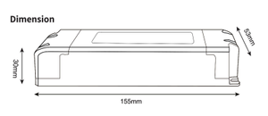 <span class=keywords><strong>Kit</strong></span> de conversión de paquete de energía de batería de emergencia LED SIN MANTENIMIENTO (prueba automática) de plástico para lámparas de DC15-200V - Product Image 5