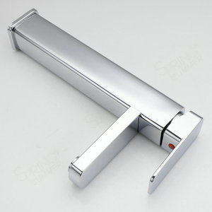 Kẽm hiện đại duy nhất lỗ duy nhất xử lý nước lưu vực bồn rửa Mixer tap <span class=keywords><strong>12</strong></span> phòng tắm rửa lưu vực vòi nước - Product Image 3