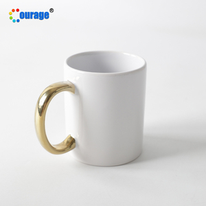 Fournisseur <span class=keywords><strong>de</strong></span> tasse à café en céramique avec poignée en or, Sublimation 11oz, taux d'<span class=keywords><strong>achat</strong></span> élevé, M-33 - Product Image 3