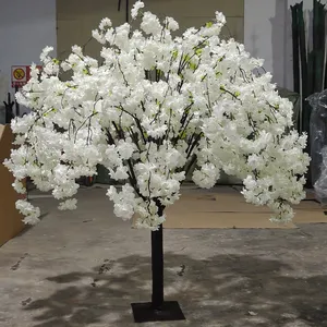 JCAT-001ウェディングテーブルセンターピースデコレーションフェイクツリーホワイトピンク人工桜の木