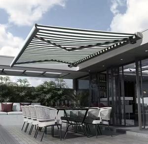 Tenda da sole retrattile a forma di scatola piena a cassetta a scomparsa con tenda da sole verticale a scomparsa bracci da sole - Product Image 6