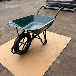 <span class=keywords><strong>Brouette</strong></span> métallique robuste à une roue avec roue pleine, capacité de 5 CBF de sable, certifiée CIQ, outil de construction - Product Image 5