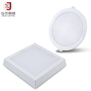 <span class=keywords><strong>Plafonnier</strong></span> à DEL ultra-mince et lumineux rond tricolore pour balcon, couloir, porche, <span class=keywords><strong>sans</strong></span> trou d'ouverture - Product Image 2