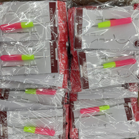 Kit de 5 aiguilles à tisser les cheveux avec manche en plastique pour extensions capillaires – Crochets de pose DIY