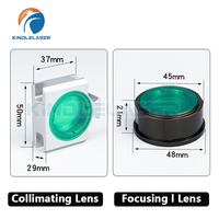 Lentille de collimation et de focalisation Boci Black King Kong avec support pour machine de découpe laser D32-F100, tube de lentille de fenêtre BLT421S/310 OEM/ODM
