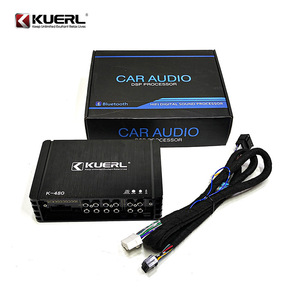 Processeur audio DSP Kuerl Car Audio K-480 12V universel quatre canaux pour système stéréo de voiture - Product Image 1