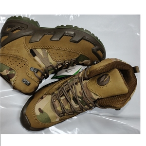 Botas Tácticas de Senderismo de Corte Medio Personalizadas con Camuflaje TSB07, Color Verde Oliva, Botas de Senderismo hasta el Tobillo - Product Image 6