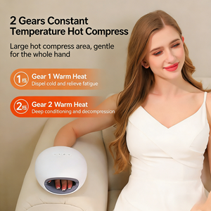 Masajeador de manos profesional con calentamiento automático y función de amasamiento para articulaciones, dedos, palmas, fundas de tendones y muñecas, para uso doméstico. - Product Image 5