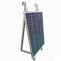 Support de panneau solaire SECARE, fixations en acier inoxydable 304, alliage d'aluminium, installation facile pour système solaire photovoltaïque sur balcon.