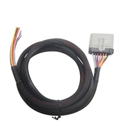 Cable LANLIN de 6 pies con Conector Hembra RP1226 de 14 Pines a Extremo Abierto, Arnés de Cableado ELD para Camiones de Servicio Pesado