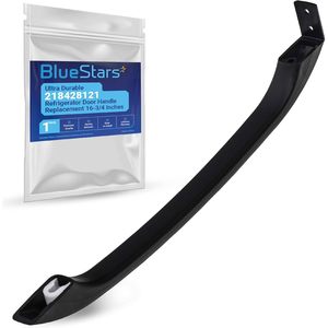 Manija para Puerta de Refrigerador BlueStars de 16-3/4 Pulgadas, Repuesto Negro de ABS, Fácil Instalación - Product Image 1