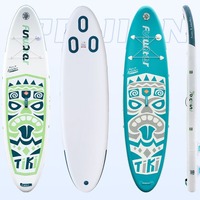 Planche de surf gonflable, planche à pagaie, planche de ski nautique en PVC épaissi résistant à l'usure, personnalisable, vente directe usine