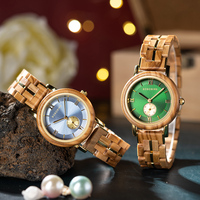 BOBO BIRD – montre en bois pour femmes, montre-bracelet à Quartz Simple et à la mode, nouveau Design, montre pour femme, boîte cadeau gravée, Reloj Mujer