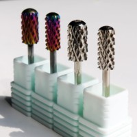 Meilleures ventes Fournisseur professionnel Embouts de ponceuse à ongles professionnels pour manucure et pédicure, Boîte personnalisable avec logo, Embout volcanique 4XC
