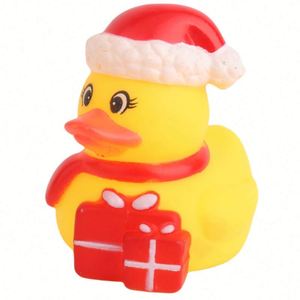 Creative Halloween Little Yellow Duck Toy Squeeze Squeak Water Play <b>Bath</b> Plastic Pvc Christmas for Promotional Gift - Product Image 5
