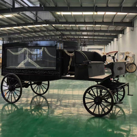 Cercueil électrique vintage personnalisé, chariot funéraire tout-terrain pour transport interne en cérémonie funéraire au cimetière