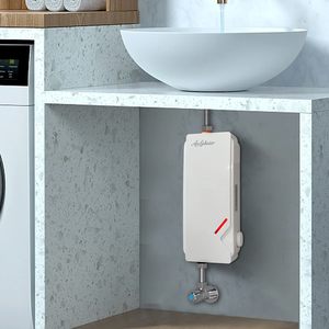 Calentadores de agua eléctricos instantáneos de 220V y 5.5KW para toda la casa con indicador luminoso, venta directa de fábrica. - Product Image 2