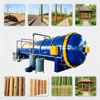 Autoclave industriel ignifuge pour bois – Cuve d'imprégnation résistante au feu pour le bois